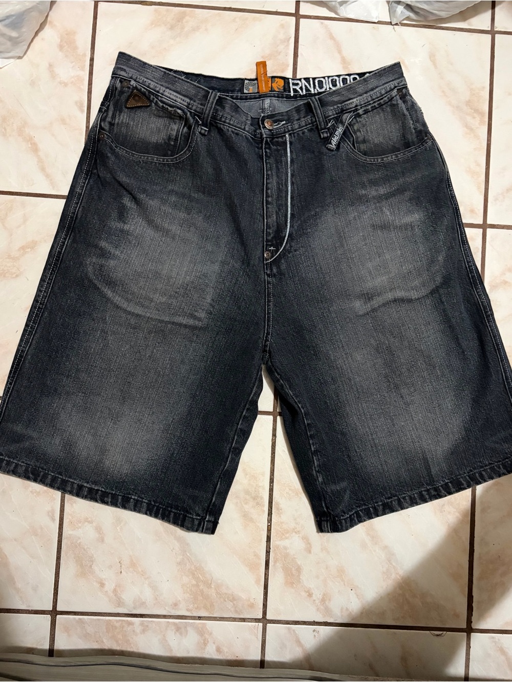 Vintage yk2 Akademiks Denim Shorts Mens
